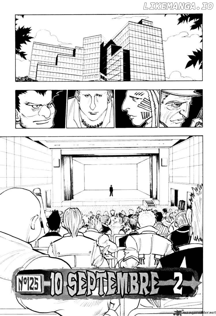 Hunter x Hunter, Chapter 125 image 01